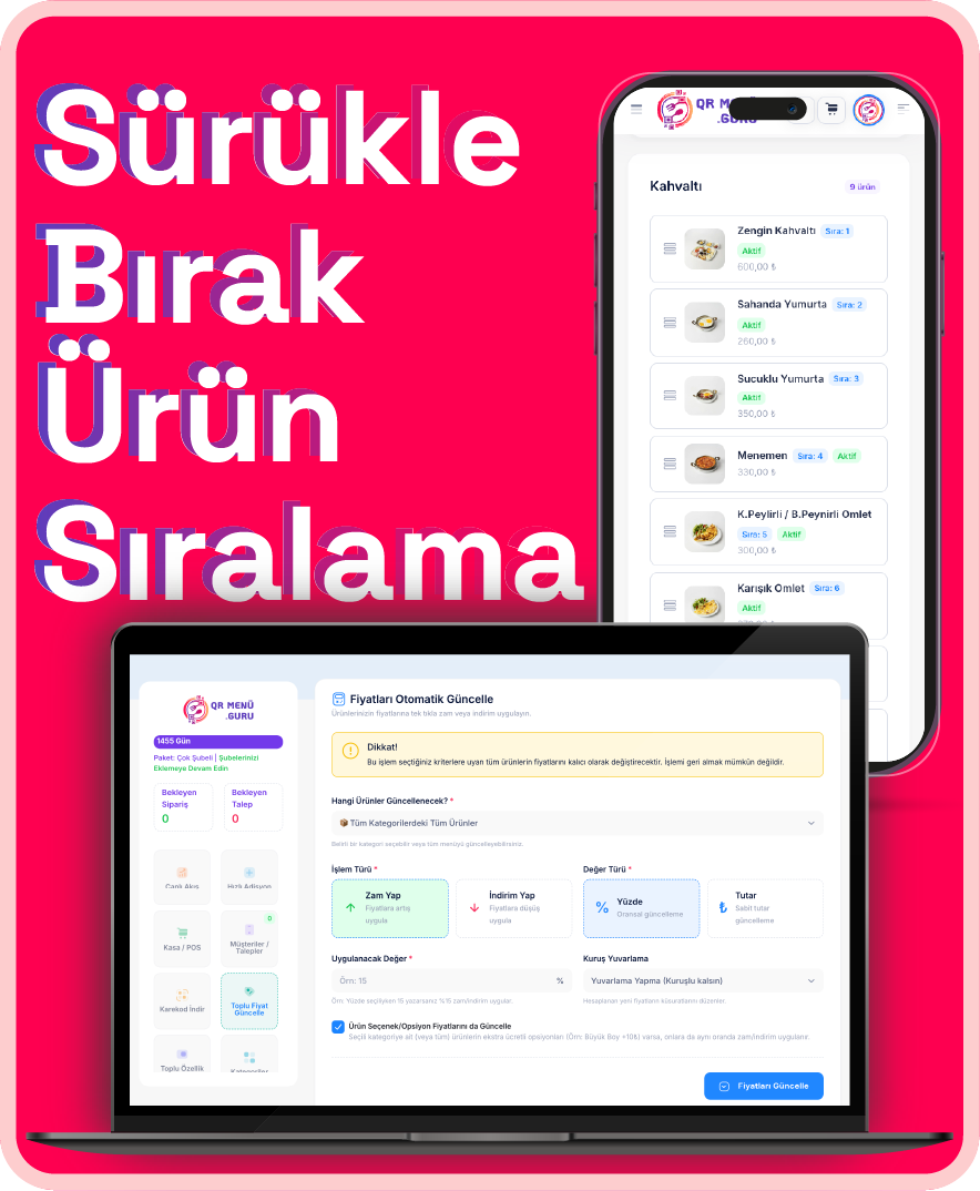 ⏳ Zaman Kaybına Son: Saniyeler İçinde Toplu Fiyat Güncelleme