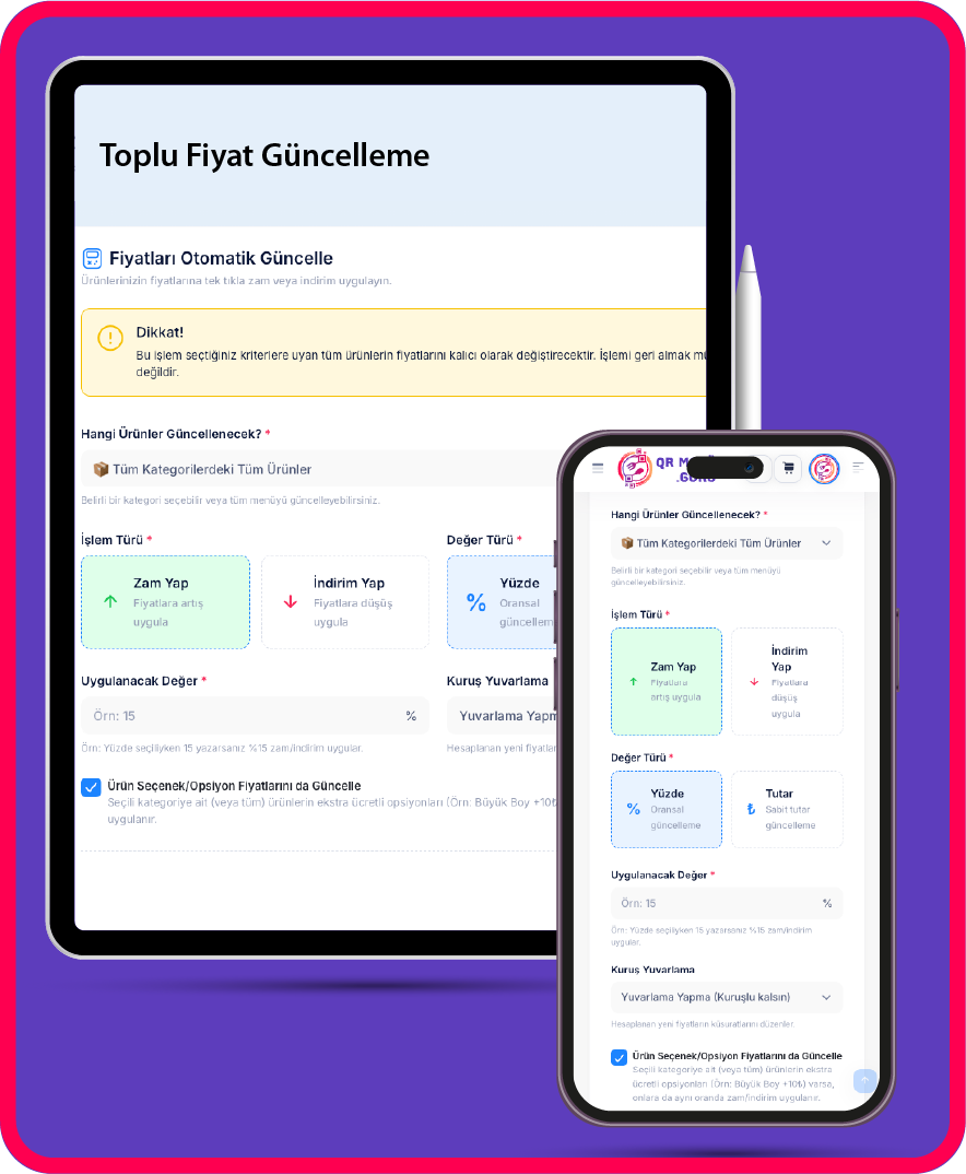 ✅ Anında Fiyat ve Stok Güncelleme