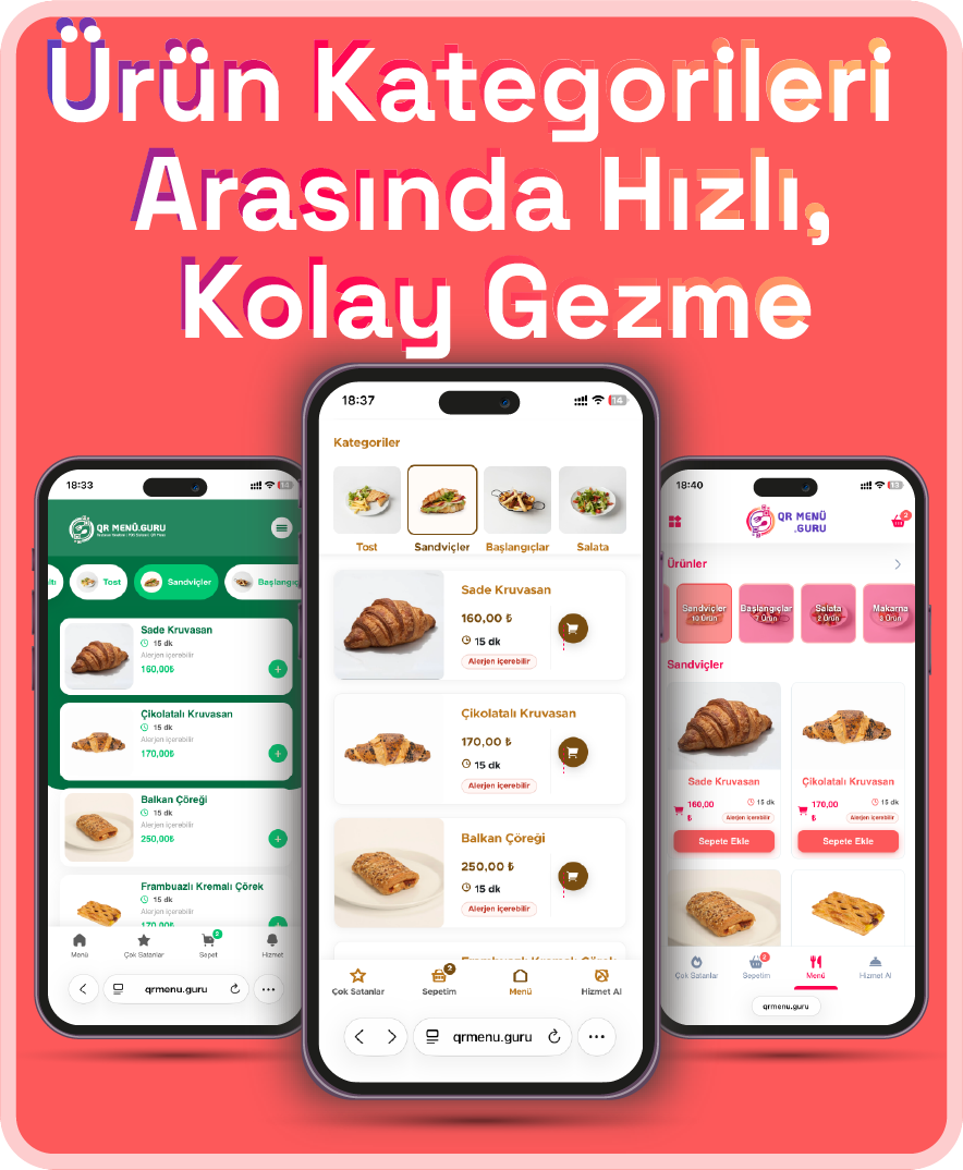 📋 Kategori Bazlı Kolay Gezinme